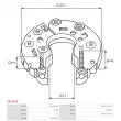 Pont de diodes, alternateur AS-PL ARC0064 - Visuel 3