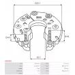Pont de diodes, alternateur AS-PL ARC0065 - Visuel 3