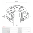 Pont de diodes, alternateur AS-PL ARC0194S - Visuel 3