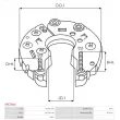 Pont de diodes, alternateur AS-PL ARC3004 - Visuel 3