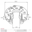Pont de diodes, alternateur AS-PL ARC3009S - Visuel 3
