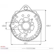 Pont de diodes, alternateur AS-PL ARC3030 - Visuel 3