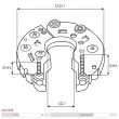 Pont de diodes, alternateur AS-PL ARC3036 - Visuel 2