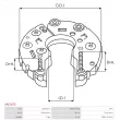 Pont de diodes, alternateur AS-PL ARC3075 - Visuel 3