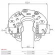 Pont de diodes, alternateur AS-PL ARC3101 - Visuel 3