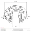 Pont de diodes, alternateur AS-PL ARC3136S - Visuel 3