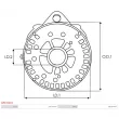 Pont de diodes, alternateur AS-PL ARC3141S - Visuel 3
