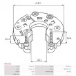 Pont de diodes, alternateur AS-PL ARC4016 - Visuel 3