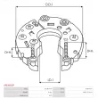Pont de diodes, alternateur AS-PL ARC4022P - Visuel 3