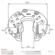 Pont de diodes, alternateur AS-PL ARC4041S - Visuel 3