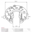 Pont de diodes, alternateur AS-PL ARC5018 - Visuel 2