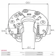 Pont de diodes, alternateur AS-PL ARC5038 - Visuel 3