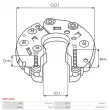 Pont de diodes, alternateur AS-PL ARC5192S - Visuel 3