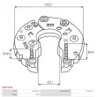 Pont de diodes, alternateur AS-PL ARC5203S - Visuel 3