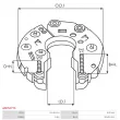 Pont de diodes, alternateur AS-PL ARC5277S - Visuel 3