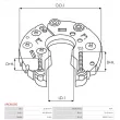 Pont de diodes, alternateur AS-PL ARC6028S - Visuel 3