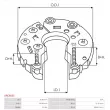 Pont de diodes, alternateur AS-PL ARC6035 - Visuel 3