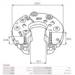 Pont de diodes, alternateur AS-PL ARC6050 - Visuel 3