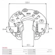 Pont de diodes, alternateur AS-PL ARC6064 - Visuel 3