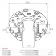 Pont de diodes, alternateur AS-PL ARC6069 - Visuel 3
