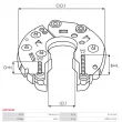 Pont de diodes, alternateur AS-PL ARC9048 - Visuel 3
