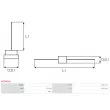 Pont de diodes, alternateur AS-PL ARD9060 - Visuel 2