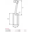 Balais, alternateur AS-PL BX214(IKA) - Visuel 2