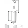 Balais, alternateur AS-PL BX215 - Visuel 2