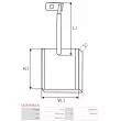 Balais, démarreur AS-PL LASX36(BULK) - Visuel 2