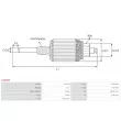 Induit, démarreur AS-PL SA0029 - Visuel 2