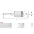 Induit, démarreur AS-PL SA0034 - Visuel 2