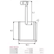 Balais, démarreur AS-PL SB0017(BOSCH) - Visuel 2