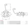 Porte-balais AS-PL SBH1028S - Visuel 2