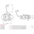 Porte-balais AS-PL SBH3032(VALEO) - Visuel 2