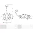 Porte-balais AS-PL SBH5034S - Visuel 2