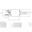 Contacteur, démarreur AS-PL SS0021(BOSCH) - Visuel 2
