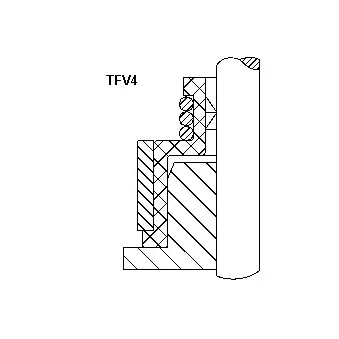Bague d'étanchéité, tige de soupape CORTECO