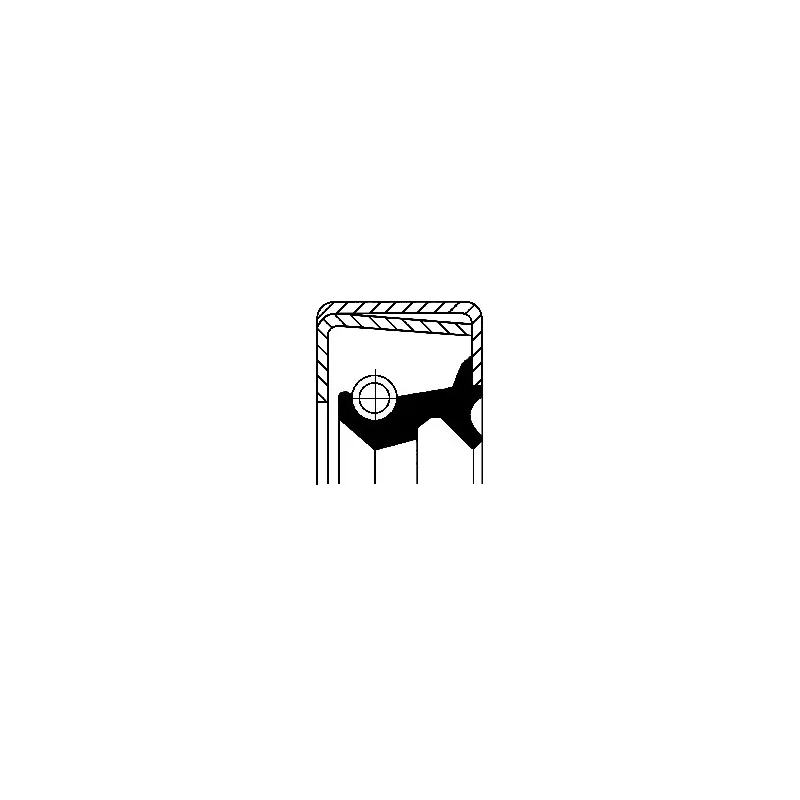Bague d'étanchéité, moyeu de roue CORTECO 19015061B