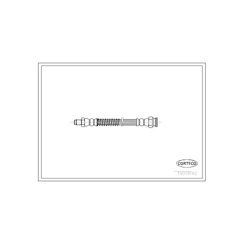 Flexible de frein CORTECO 19018162