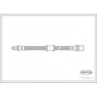 Flexible de frein CORTECO 19018448