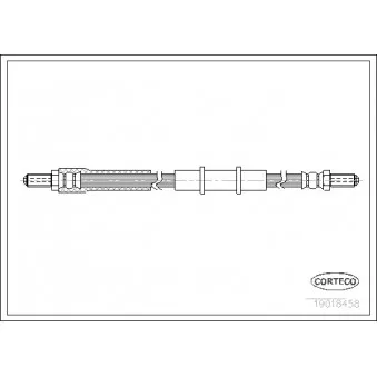 Flexible de frein CORTECO 19018458