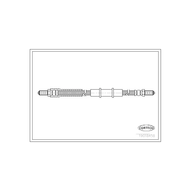 Flexible de frein CORTECO 19018458