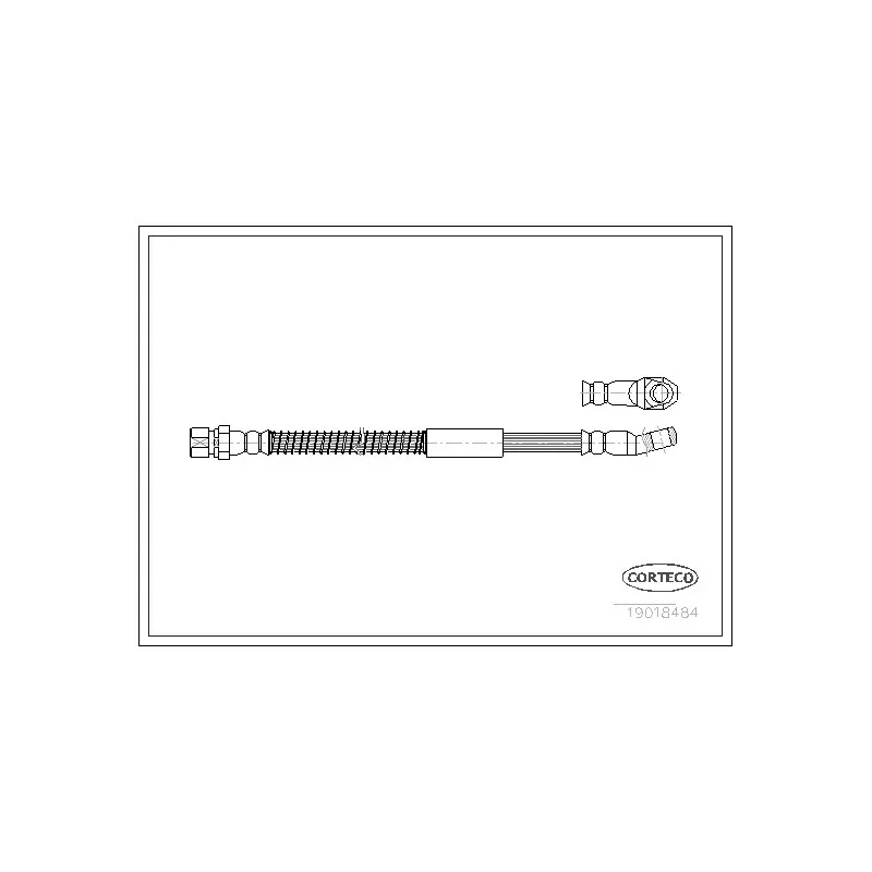 Flexible de frein CORTECO 19018484