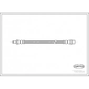 Flexible de frein CORTECO 19018506