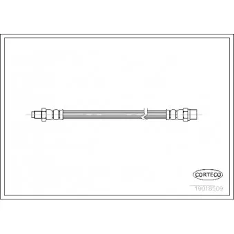 Flexible de frein CORTECO 19018509