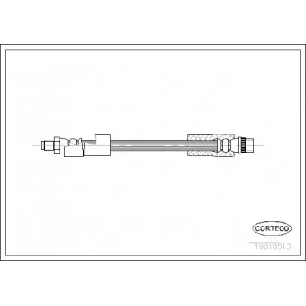 Flexible de frein CORTECO 19018513
