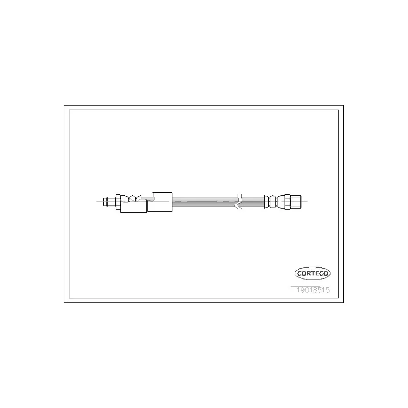 Flexible de frein CORTECO 19018515
