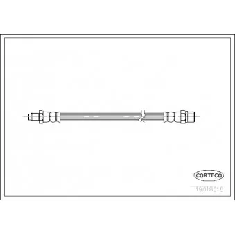 Flexible de frein CORTECO 19018518