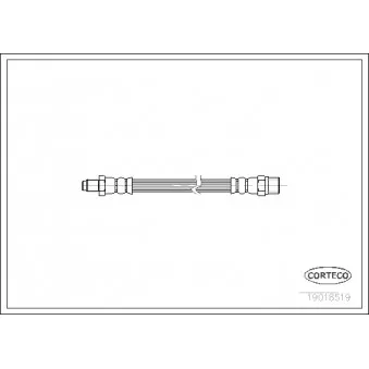 Flexible de frein CORTECO 19018519