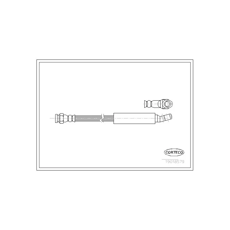 Flexible de frein CORTECO 19018579